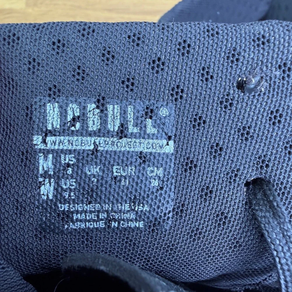 NOBULL High-Top Trainer‎ Black Gum Training Shoes Size 8
